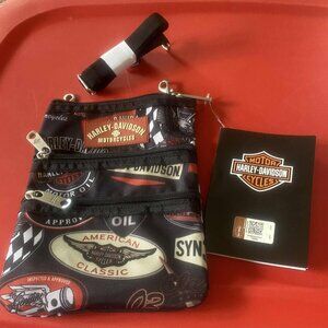 Harley-Davidson® Motorcycle Women Vintage Print Crossbody Purse Bag Sling